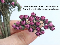 Paper Rosebuds 