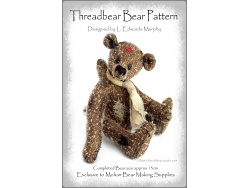 Thread-Bare 4" Bear Pattern 