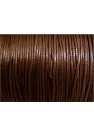 Wax Cotton Cord Dark Brown 