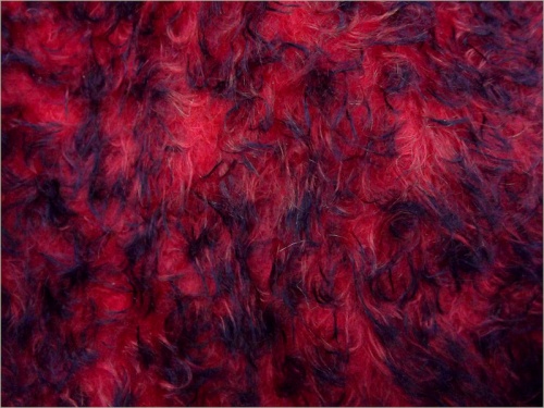 Schulte Ratinee Red Tipped 23mm Mohair - 93