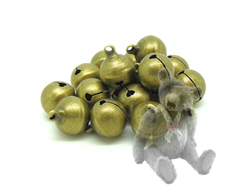 Brass Coloured Jingle Bells