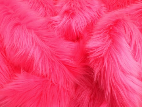 Cerise Pink Luxury 60mm Shag Pile