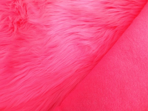 Cerise Pink Luxury 60mm Shag Pile