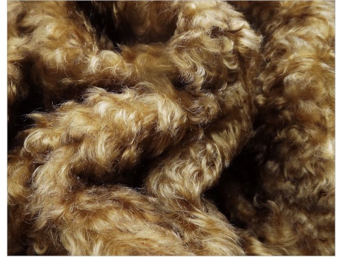 Schulte Bliss Gold Brown Tip 24mm Mohair 