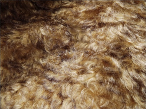 Schulte Bliss Gold Brown Tip 24mm Mohair 