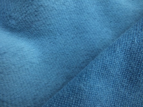 Sky Blue Alpaca 7mm pile