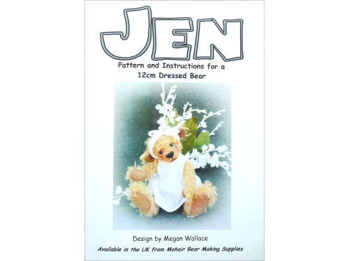 Jen 12cm Miniature Bear Pattern 