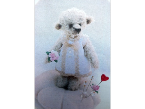 Muffy 12cm bear Pin Cushion Pattern 