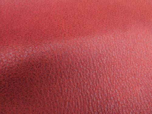 China Red Faux Nubuck 