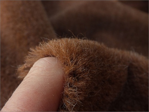 Chocolate Brown Alpaca 8mm pile