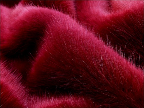 Crimson Mink 20-30mm pile 