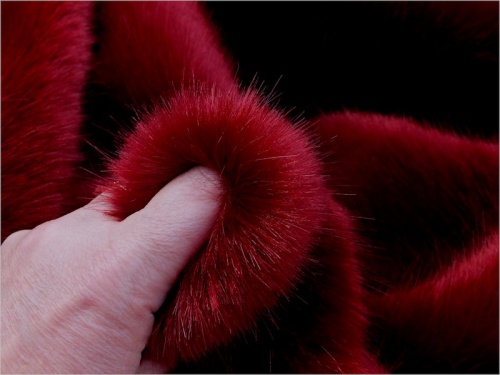 Crimson Mink 20-30mm pile 