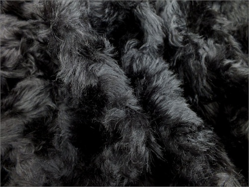 Schulte 24mm Black Wavy 51 Mohair