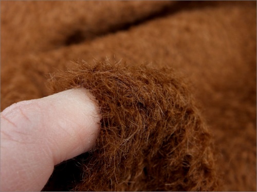 Chestnut Brown Felted Alpaca 9mm pile 72