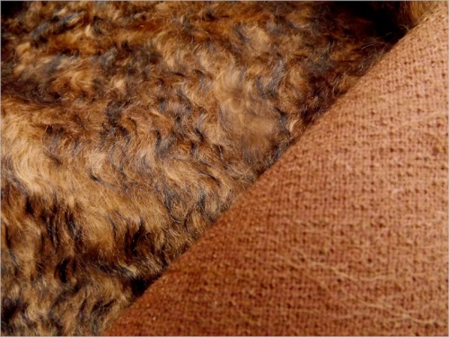 Schulte Chestnut Brown Tip 40mm Mohair - 75