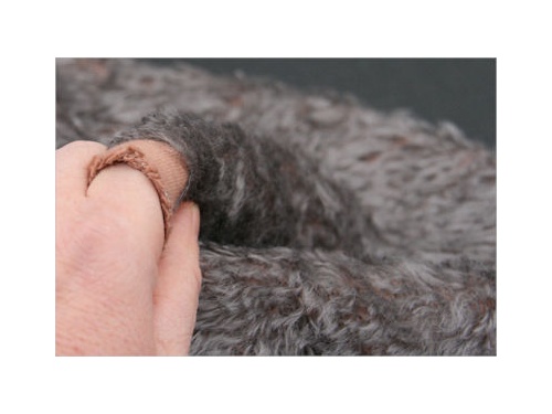 Juno Steel Grey 18mm Mohair 