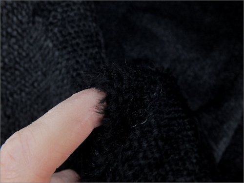 Toby Black 5mm Mohair