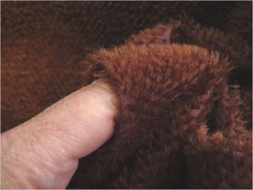 Toby Russet Brown Fleck 5mm Mohair 