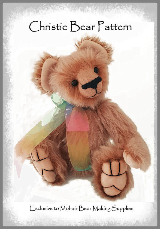 teddy bear soft toy cutting pattern