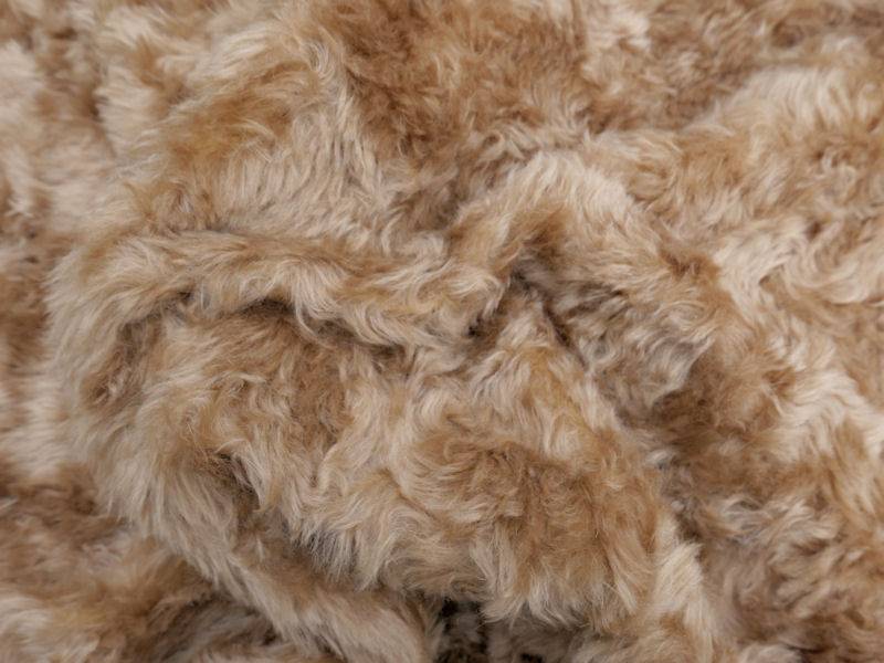 Teddy bear fur top material