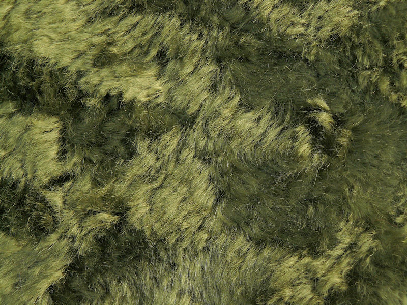 Helmbold Mohair Fabric Olive 20mm Wavy Dense Mohair MT32 