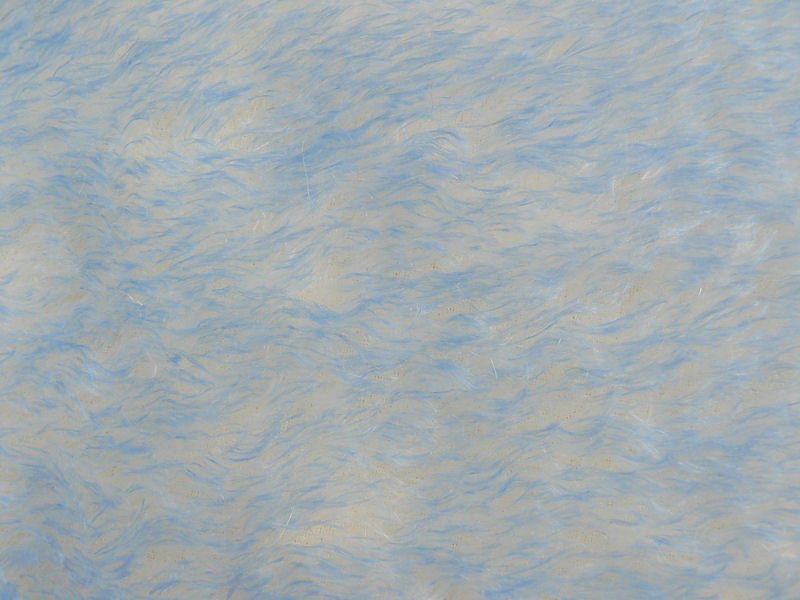 Schulte Mohair Fabric Blue Tipped 25mm Pile MT30 