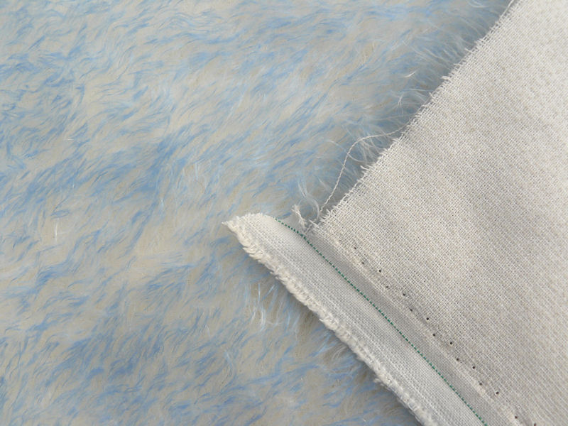 Schulte Mohair Fabric Blue Tipped 25mm Pile MT30 