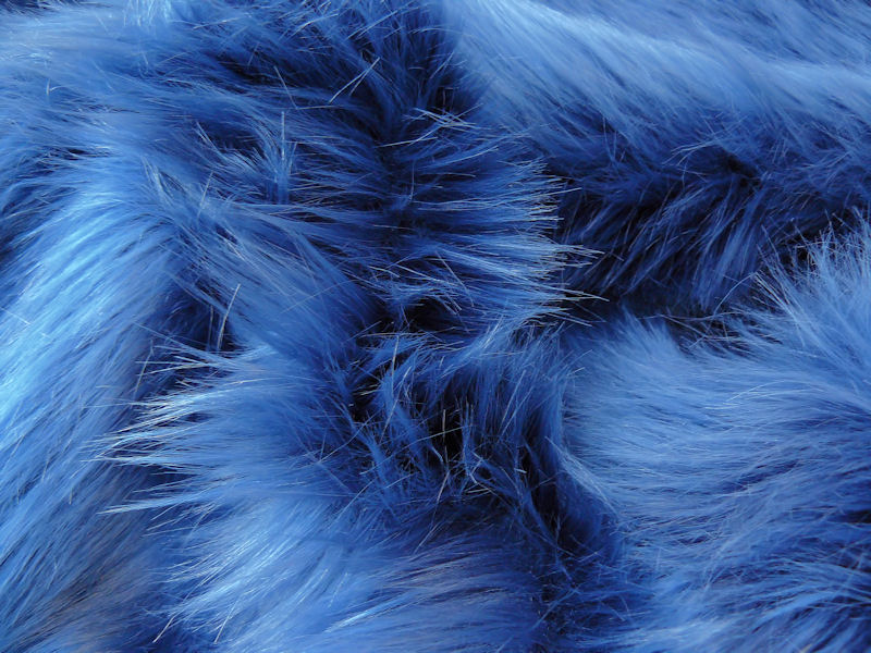 Navy Blue Luxury 60mm Shag Pile
