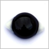 Black Transparent Glass White Corner Eyes