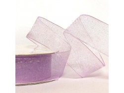 Orchid 15mm Organza Ribbon