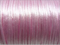 Baby Pink Rattail Silky Cord  2mm