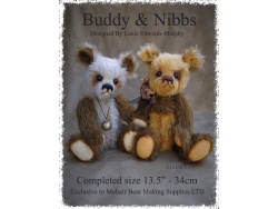 Buddy & Nibbs 14" Bear Pattern 