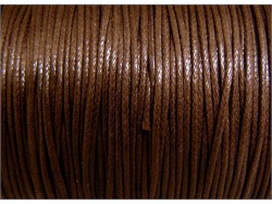 Wax Cotton Cord Dark Brown 