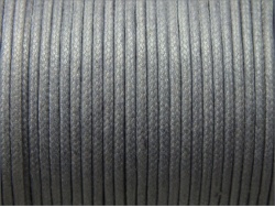 Wax Cotton Cord Grey 2mm