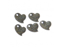 Love Hearts (bronze colour) TB111