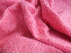 Helmbold Geranium Pink 12mm Felted Mohair HDTR