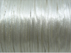 Ivory Rattail Silky Cord  2mm
