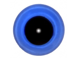 Light Blue Transparent Glass Eyes