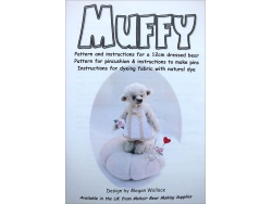 Muffy 12cm bear Pin Cushion Pattern 