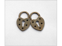 Decorative Locks (antique gold colour) TB124