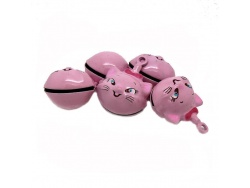 Pink Cat Bells x 2 