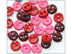 Round mini craft buttons