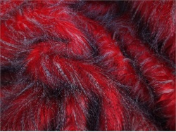 Scarlet Red Peacock 80mm pile