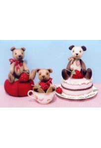 Beary Sweet Pin Cushions