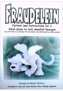 Fraudlein Beargon 34cm / 13" Pattern 