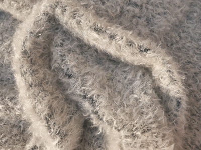 Medium dense tipped mohair 17mm /'HEDGEHOG/' SCHULTE