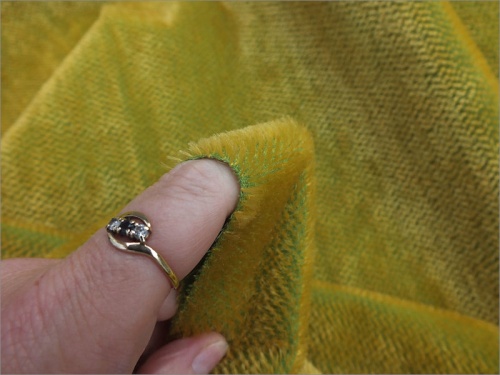 Helmbold Gold on Green 5mm Sparse Mohair 