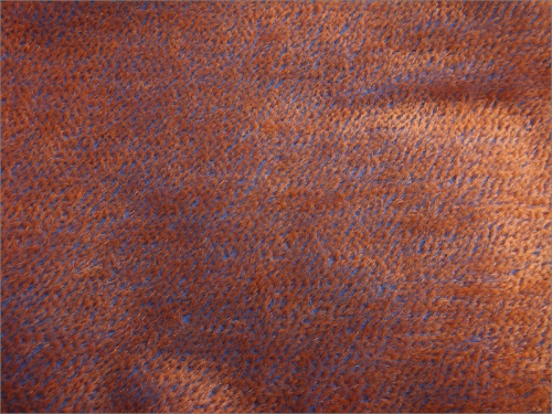 Helmbold Rust on Blue 5mm Sparse Mohair 