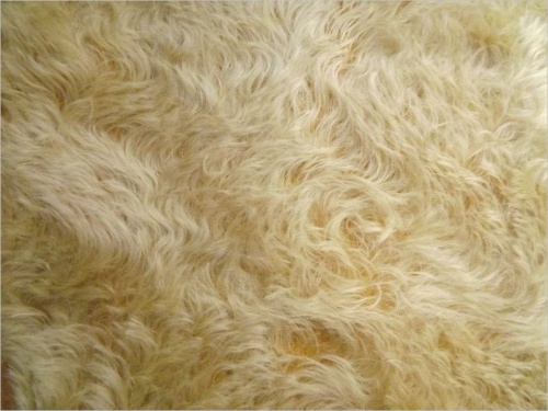 Helmbold Light yellow Gold 20mm Dense Mohair 