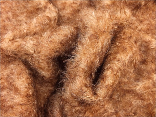 Schulte Beige & Brown dense tipped 23mm Mohair - 95